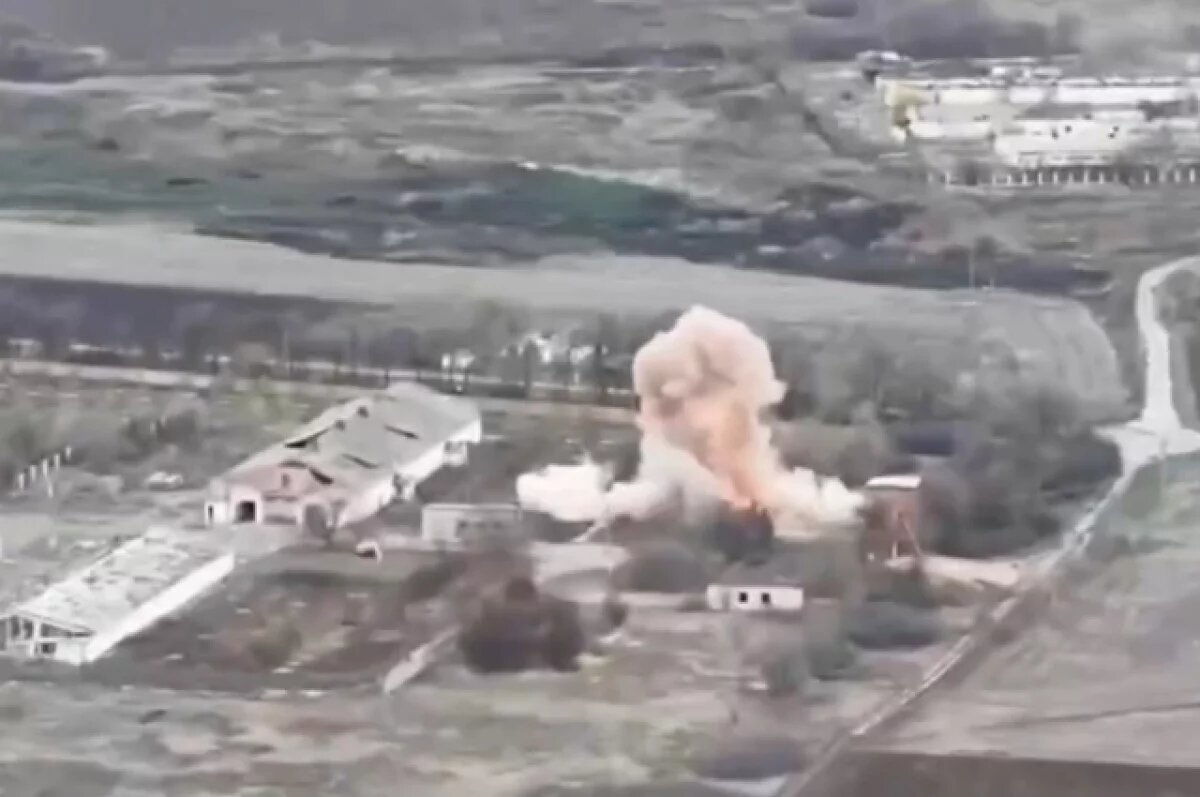    Минобороны РФ обнародовало кадры освобождения запорожской Успеновки