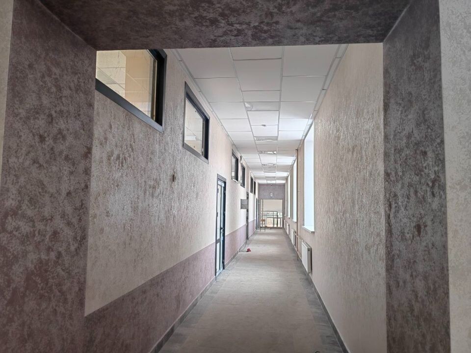    Ремонт здания горно-алтайского лицея №1. Источник: t.me/OlgaSafronovaofficial