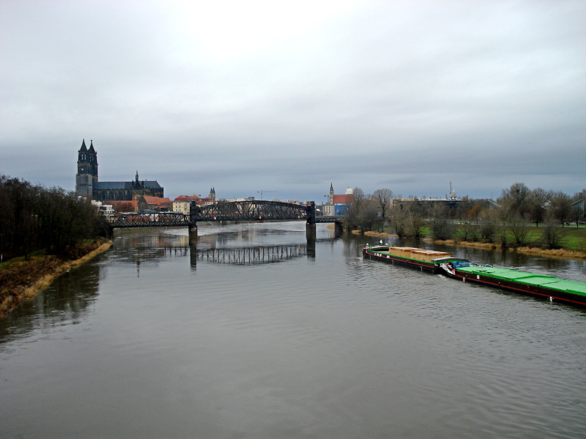 Вид на Эльбу со Штернбрюкке