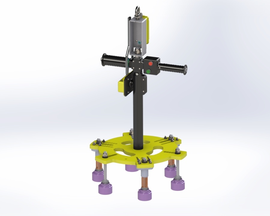 Ручной электромагнитный захват для деталей