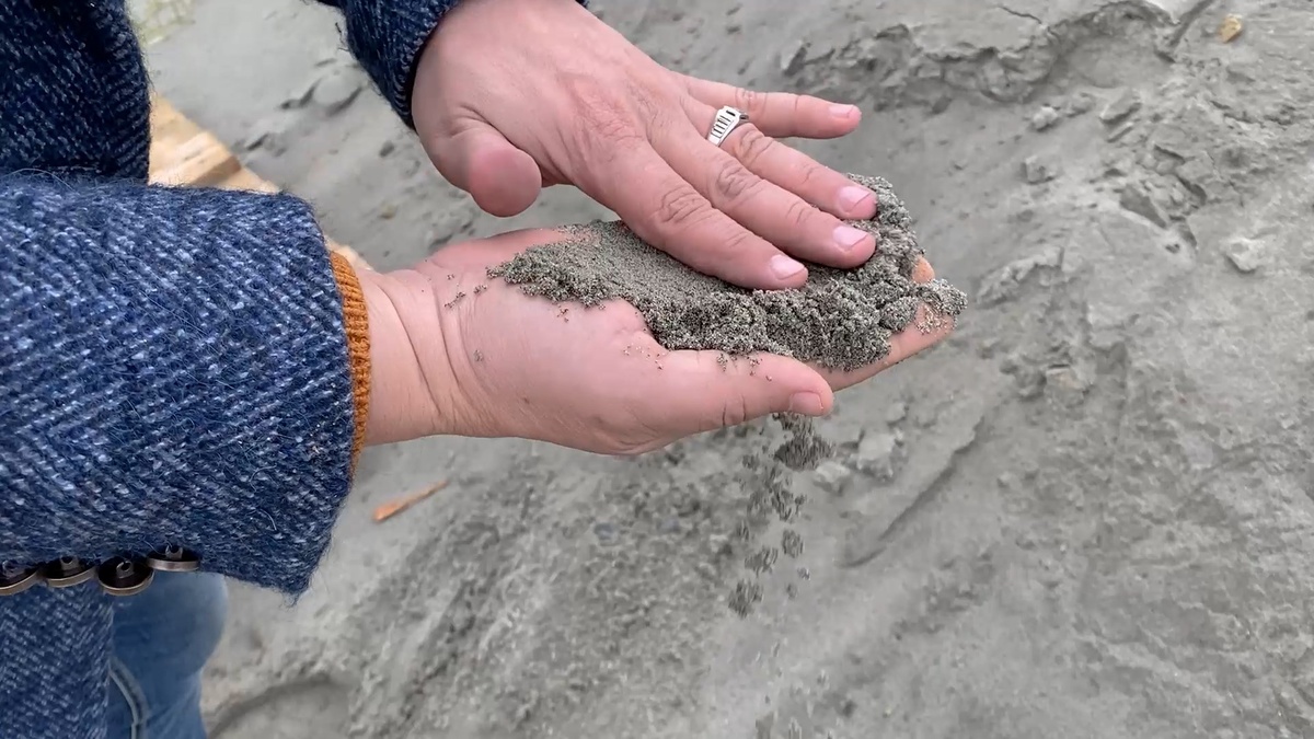 Песок для раствора 