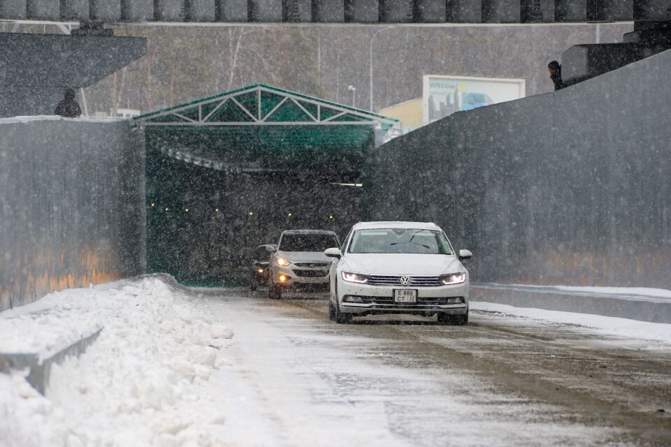    Запуск тоннеля транспортной развязки в Барнауле. Источник: Виталий Барабаш/"Толк"