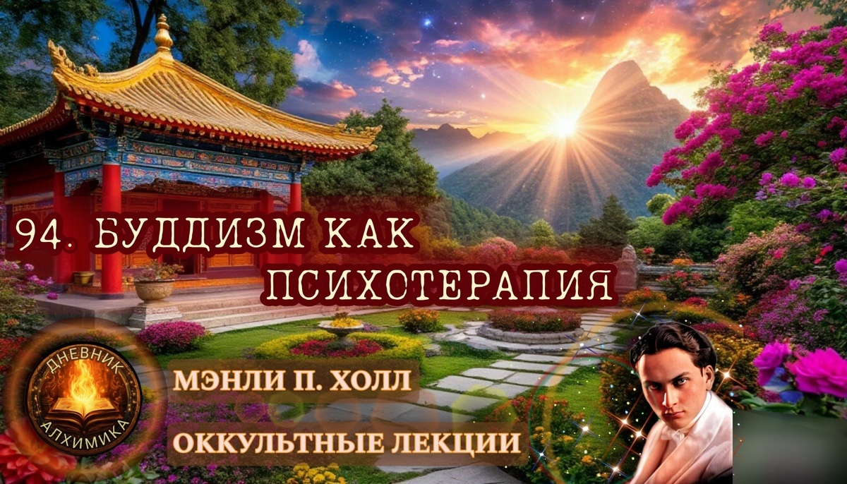 94. Буддизм как психотерапия. Лекция / Мэнли Палмер Холл