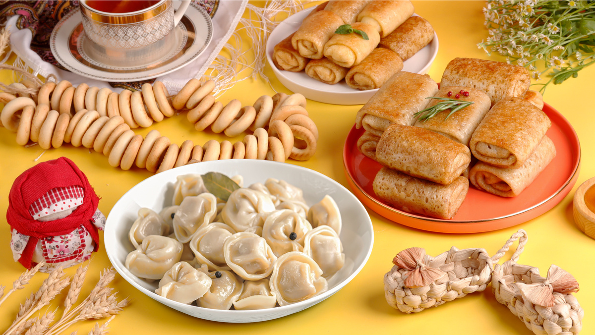 Русская кухня в «ЕРМОЛИНО»