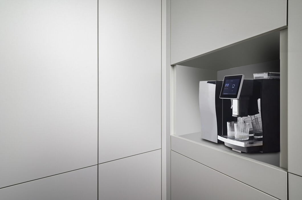 Кофемашина суперавтомат JETINNO Viva JL15, установленная в нишу (60 см)