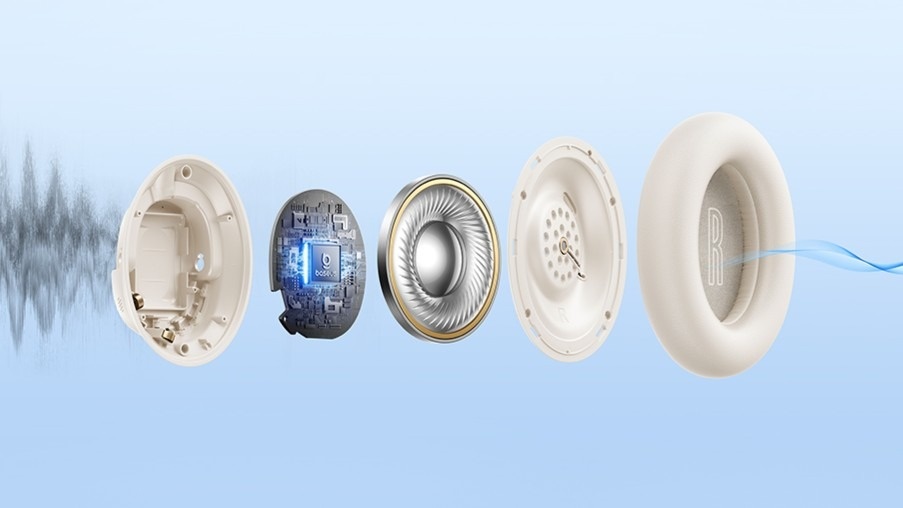 Наушники Baseus Bass BH1 NC