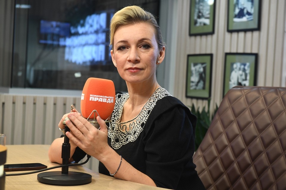    Официальный представитель МИД РФ Мария Захарова Михаил ФРОЛОВ