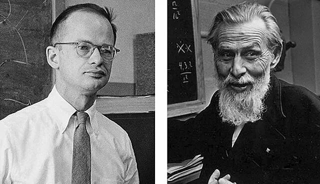 Уолтер Питтс (слева) и Уоррен Мак-Каллок (справа)