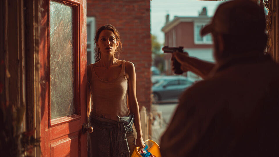     Мать четырех детей перепутала дверь и была убита выстрелом в голову РЕН ТВ