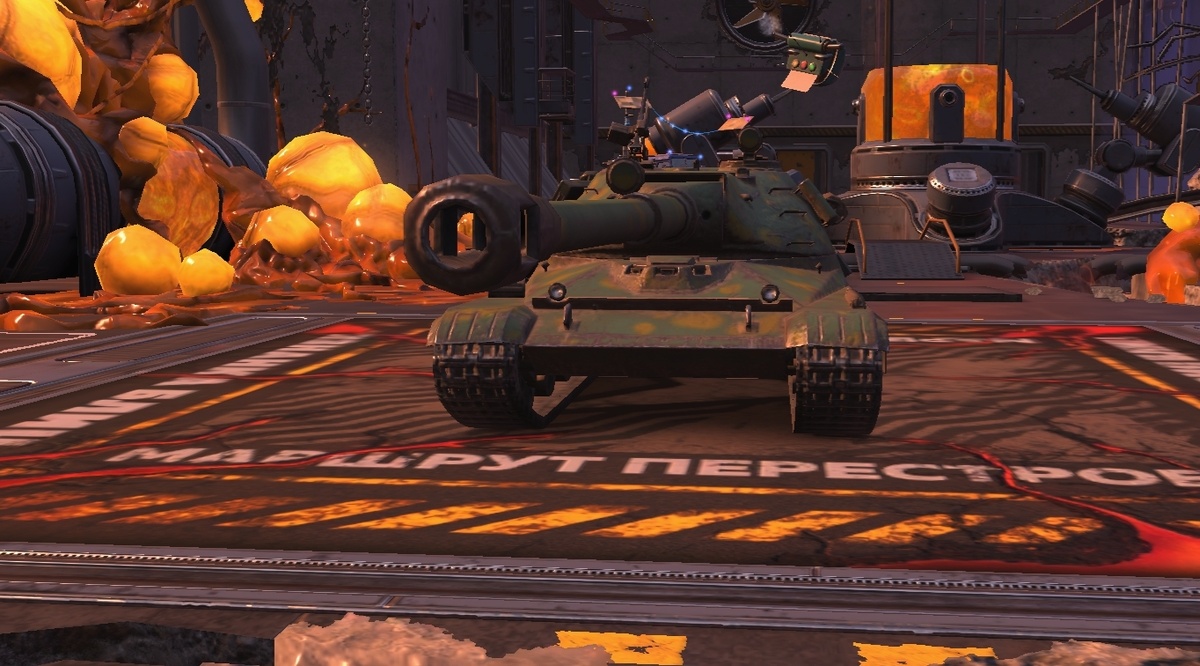 И броня и КД танка улучшается