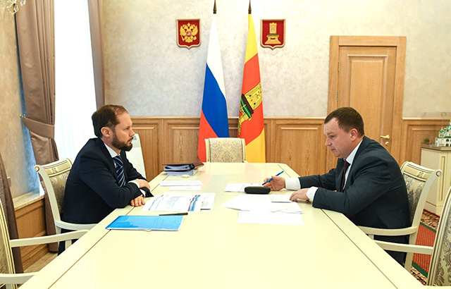 В Твери врио губернатора заслушал доклад министра энергетики и ЖКХ