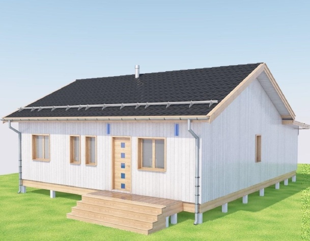 Начинаем строительство каркасного дома в живописной деревне Кемпелево.