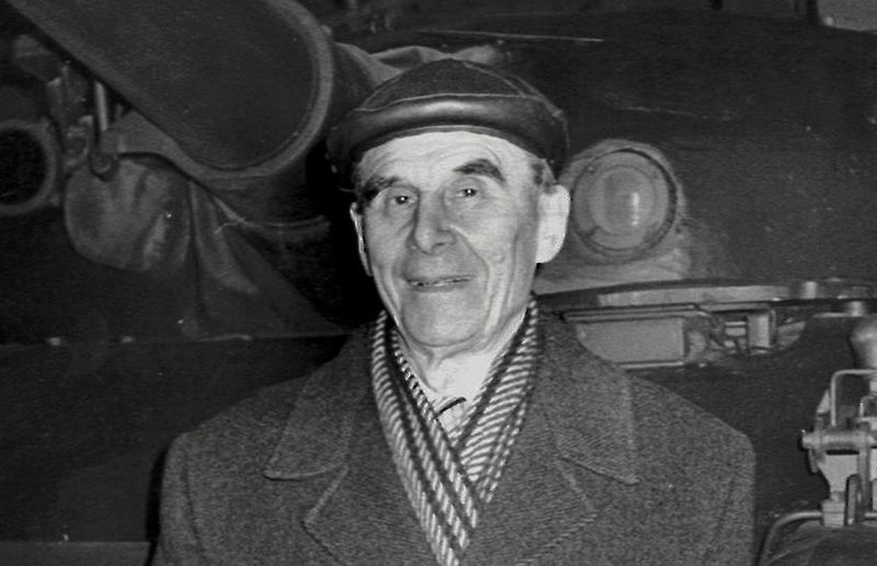 Леонид Николаевич Карцев, знаменитый конструктор танков СССР. Фотография в свободном доступе.