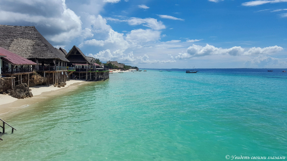 Пляж Нунгви на Занзибаре