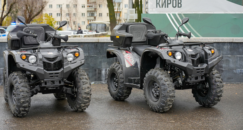    Кировские правоохранители получили ключи от новой мототехники из рук губернатора