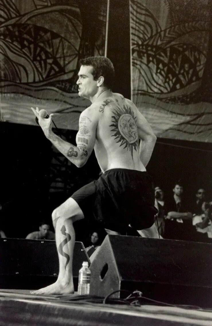 Rollins Band на фестивале Woodstock (13.08.1994). Фото из открытых источников.