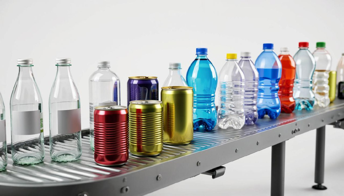 Разнообразие материалов тары требует разных технических решений на конвейере