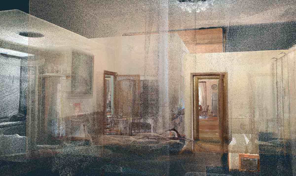 Облако точек при лазерном сканировании