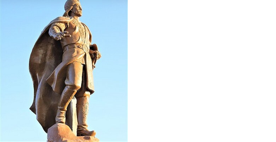 Памятник Джелал ад-Дину. Ургенч. Хорезм. Узбекистан