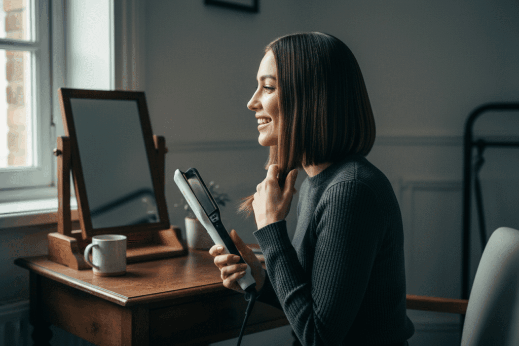    7 идей укладок на каре: от гладкого боба до объема мечты TELZEN