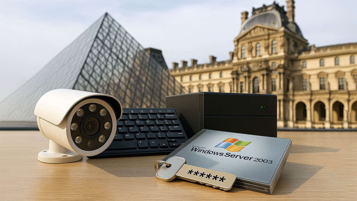 Как украсть из Лувра за 7 минут: когда пароль — “Louvre”