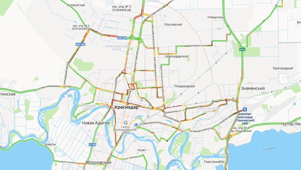    Скриншот сервиса «Яндекс Карты»