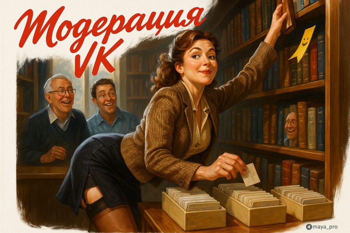    Иллюстрация модерации комментариев в социальной сети ВКонтакте Артур Хорошев