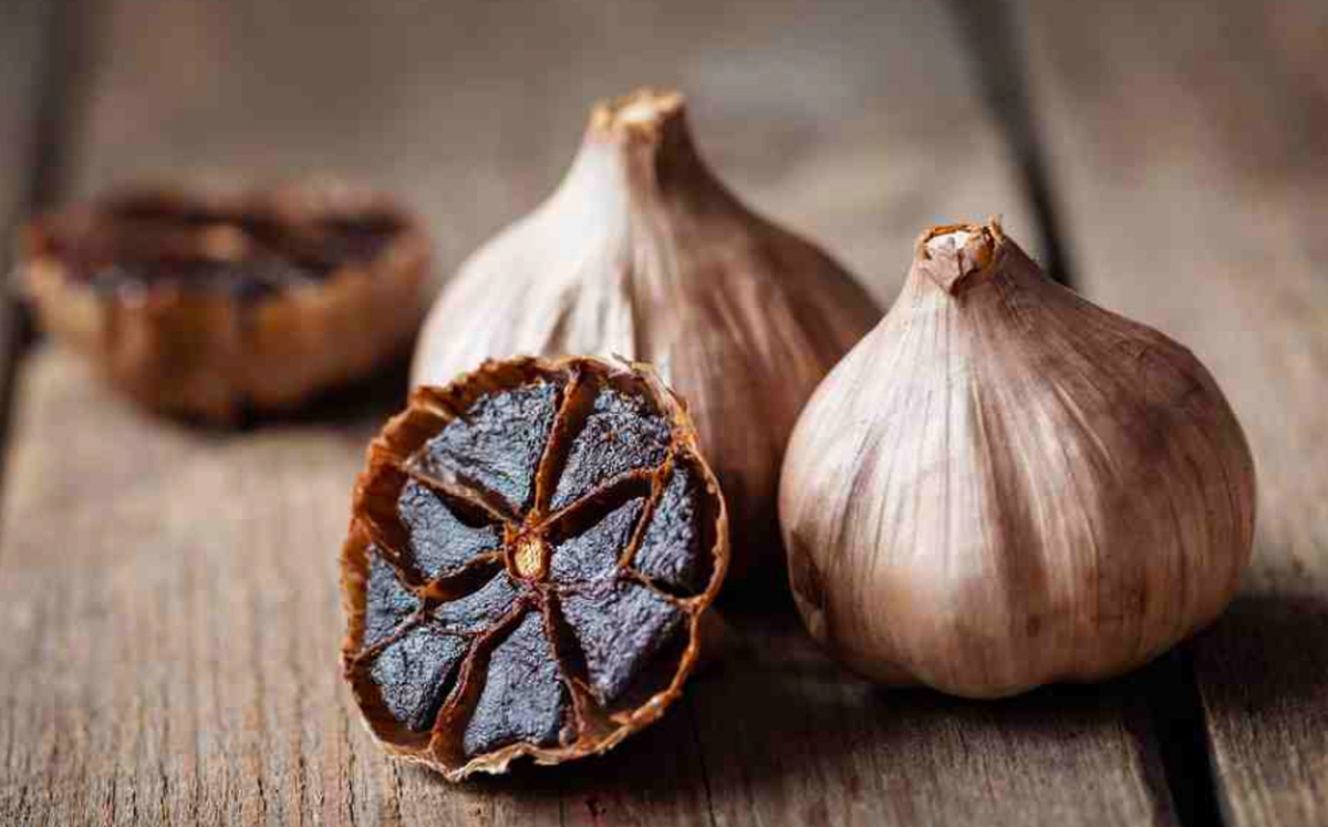 Черный чеснок для крема