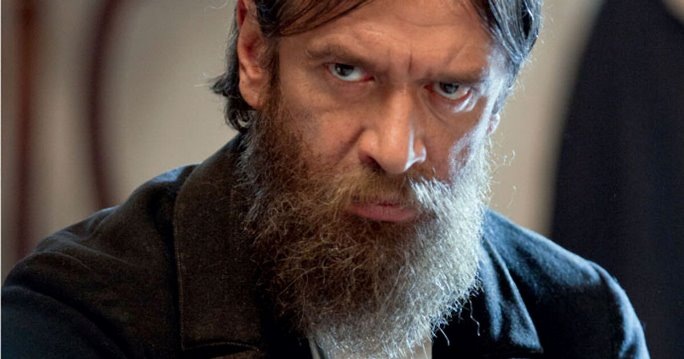 Владимир Машков в роли Григория Распутина.