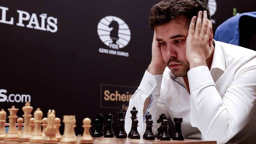     Российский гроссмейстер Ян Непомнящий Gettyimages.ru Miguel Pereira / Contributor