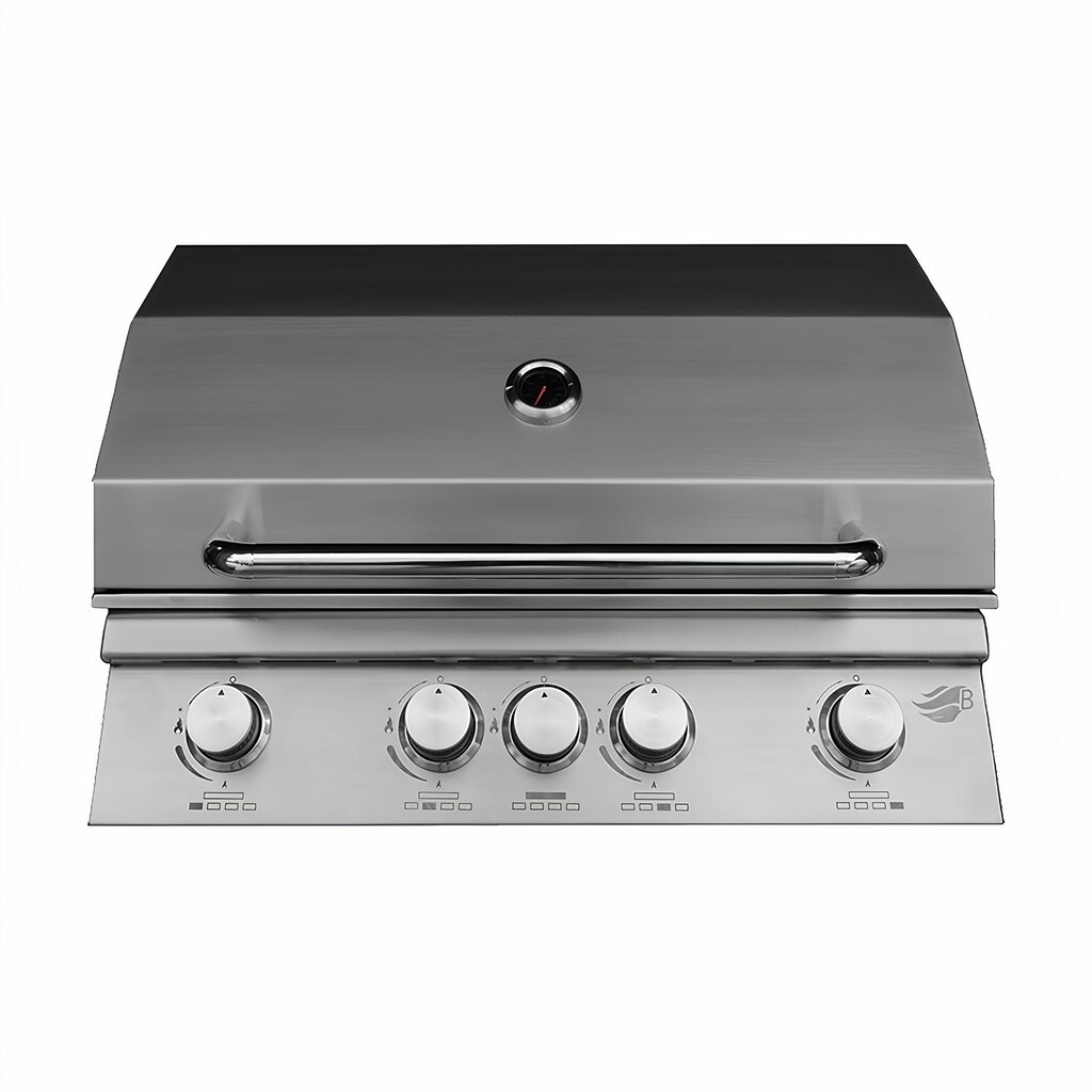 Встраиваемый гриль B-Fire Kutuzov 4, нерж. сталь (магистральный газ)