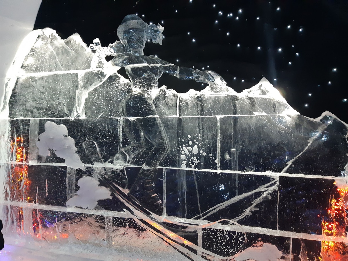 Снежная деревня. Кировск, Мурманская область