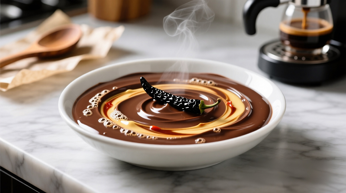 Шоколадно-перечный крем