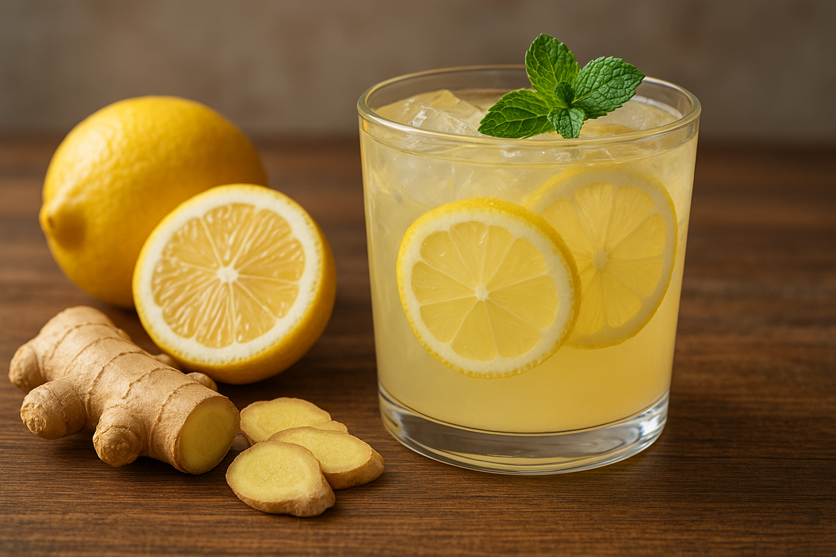 Имбирный лимонад