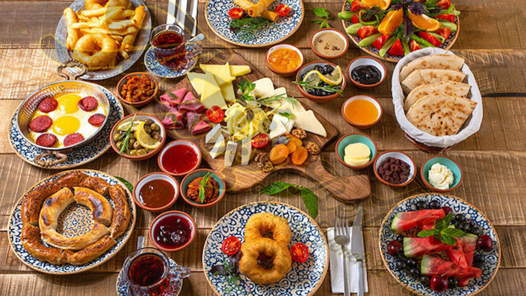 Фото автора, турецкий завтрак