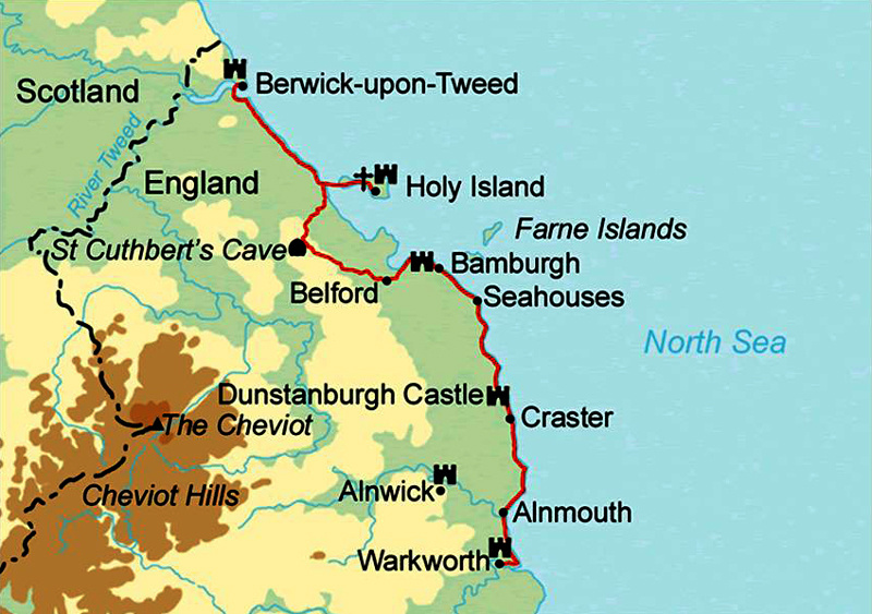 Замки Восточной Марки. Вот тут и проводил свои унылые дни принц Джон. Иллюстрация любнзно подобрана постоянным читателем канала