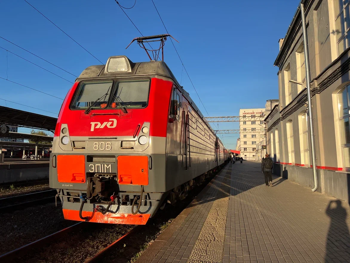 Поезд Санкт-Петербург — Самара. Фото автора