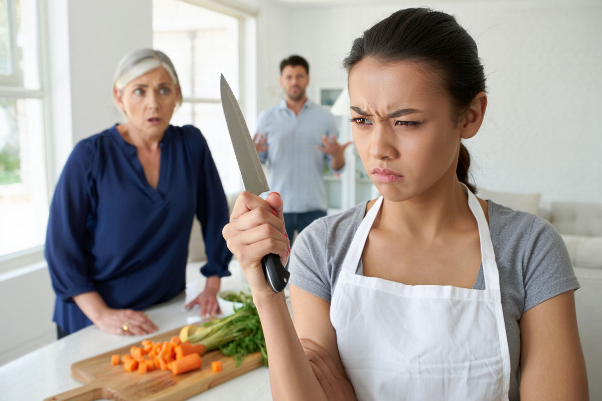 - Когда вы перестанете сравнивать меня с первой женой вашего сына. Я - это я, - не выдержала я после трёх лет замужества.