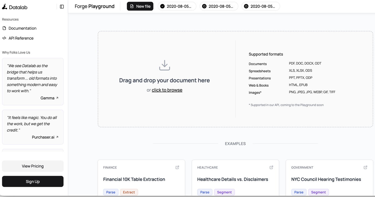    Перетащите сюда документ и выберите скорость распознавания