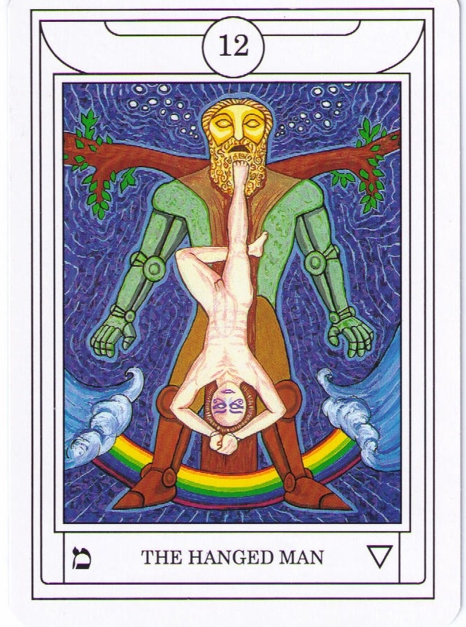 Повешенный (Магическое Таро Золотой Зари)