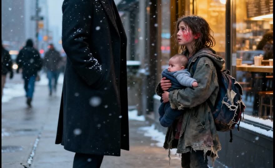 Бездомная девочка умоляла миллионера: «Пожалуйста, я отплачу вам, когда вырасту — всего лишь коробку молока для моего голодного братика». То