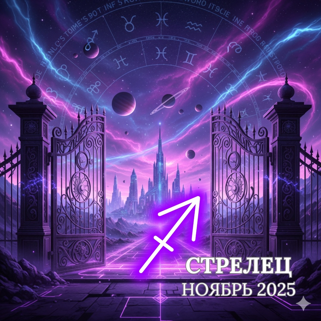 Астропрогноз для Стрельцов на Ноябрь 2025. Астролог Екатерина Юдина 