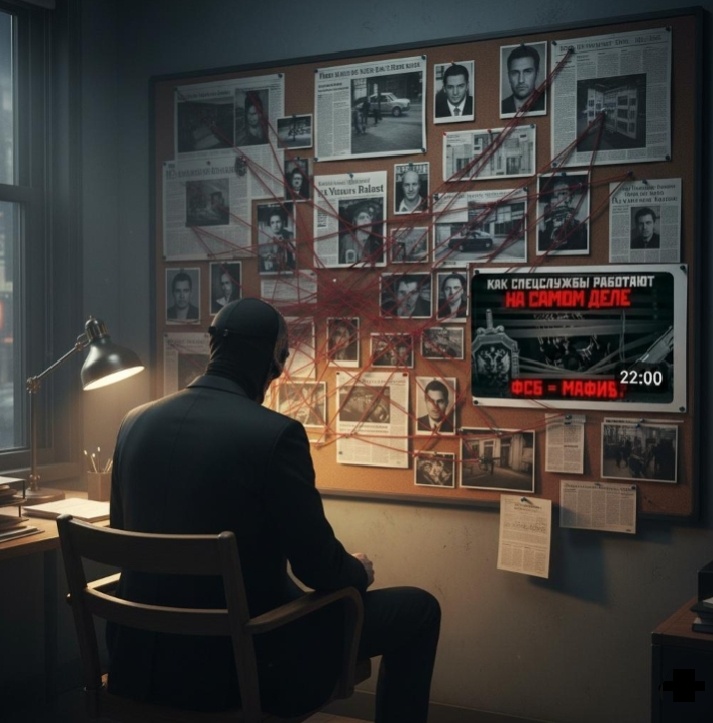 Визуализация, созданная автором. Разбор видео: " Разоблачение российских спецслужб от Мориарти - Как ФСБ и МВД работают НА САМОМ ДЕЛЕ "