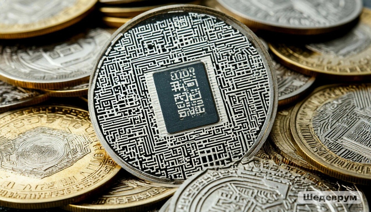 Новый формат валюты. Сгенерировано ИИ Шедеврум.