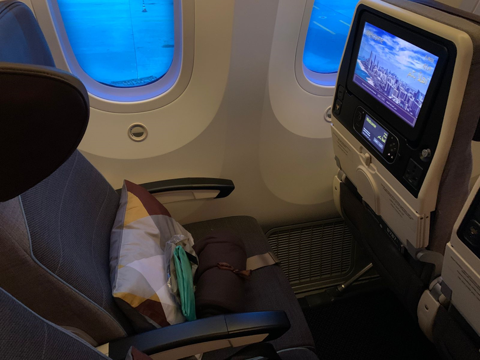 Моё место в самолёте