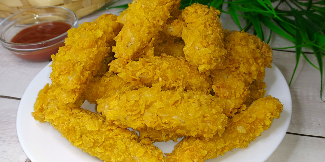 Куриные стрипсы как KFC! В домашних условиях!