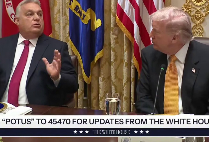 фото: скриншот трансляции Белого дома