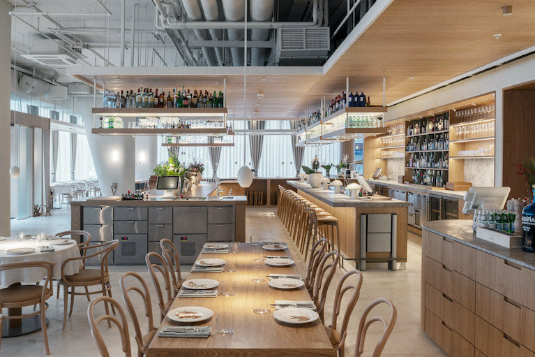 Интерьер ресторана Sage