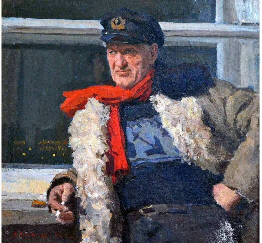 Алексей Кириллов. "Портрет художника Георгия Нисского" (1952)