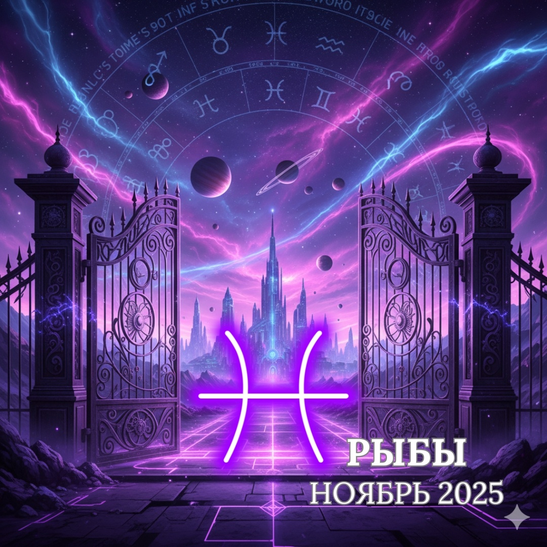 Астропрогноз для Рыб в Ноябре 2025. Астролог Екатерина Юдина 